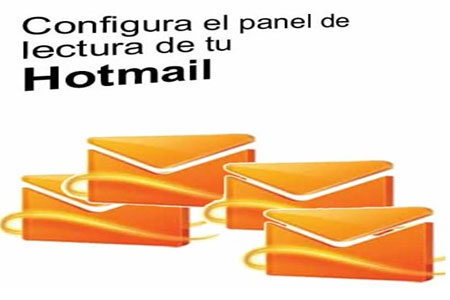 Hotmail panel de lectura